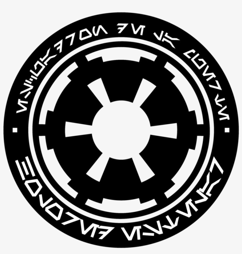 Galactic Empire Logo with Text